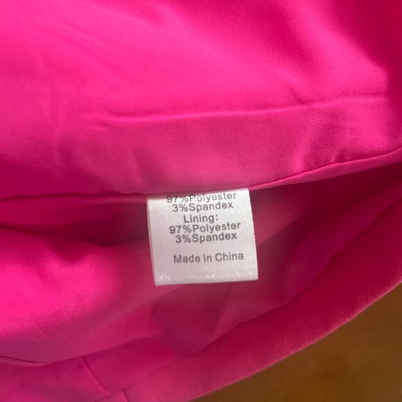 Tuckernuck Hot Pink Feather Mod Mary Dress Small - Picture 10 of 10